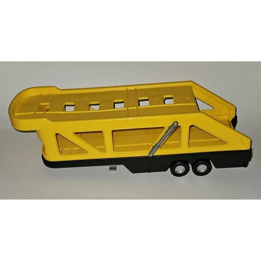 2 Chevron Cars Lot Cary Carrier Blue Truck Cab Trailer Hauler 14 Woody Wagon 16